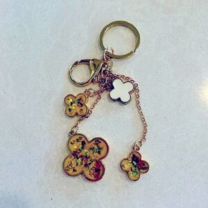 Unbranded keychain charm. New